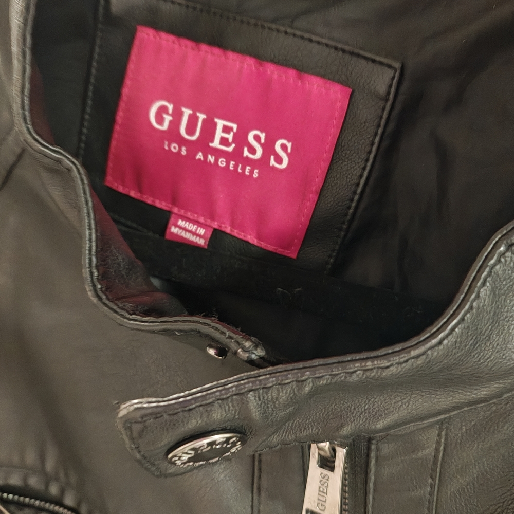 GUESS Faux leather Jacket for Men - Picture 3 of 3